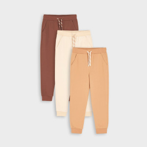 Sinsay - Spodnie dresowe jogger 3 pack - Wielobarwny - chłopiec - 7245Y-MLC