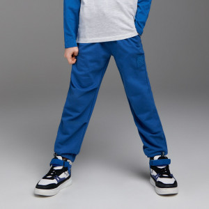 Sinsay - Spodnie dresowe jogger - Niebieski - chłopiec - 7248Y-54X