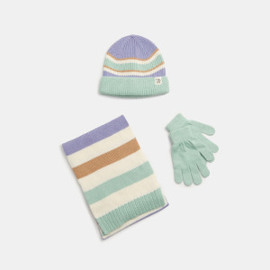 Sinsay - Komplet zimowy - Wielobarwny - dziewczynka - 7332C-MLC