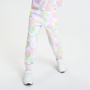 Sinsay - Spodnie dresowe jogger - Wielobarwny - dziewczynka - 7363Z-MLC