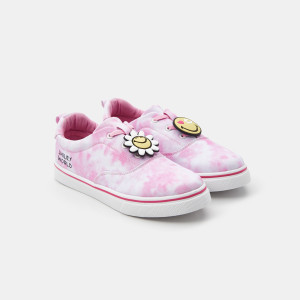 Sinsay - Trampki SmileyWorld® - Różowy - dziewczynka - 7421R-03X