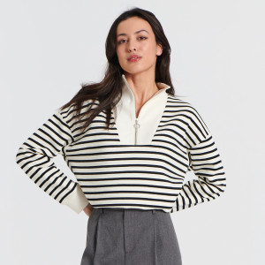 Sinsay - Bluza w paski - Wielobarwny - damski - 7426F-MLC