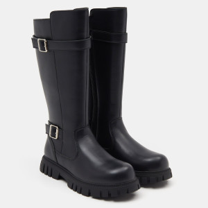 Sinsay - Kniehohe Stiefel - Schwarz - Mädchen - 7449X-99X