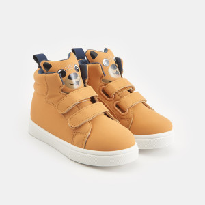 Sinsay - Sneakersy za kostkę - Żółty - chłopiec - 7547R-18X