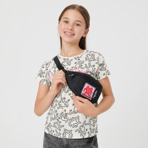 Sinsay - Nerka Keith Haring - Czarny - dziewczynka - 7584P-99X