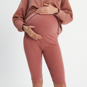 Sinsay - Kolarki MAMA - Różowy - damski - 7599J-30X