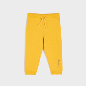 Sinsay - Spodnie dresowe jogger - Żółty - chłopiec - 7607Z-11X