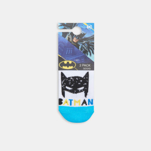 Sinsay - Skarpetki Batman 2 pack - Biały - chłopiec - 7622P-00X