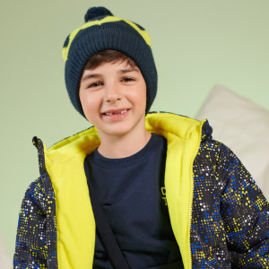 Sinsay - Czapka z pomponem - Granatowy - chłopiec - 7624P-59X