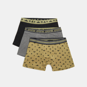 Sinsay - Bokserki 3 pack - Zielony - męski - 7628C-81X