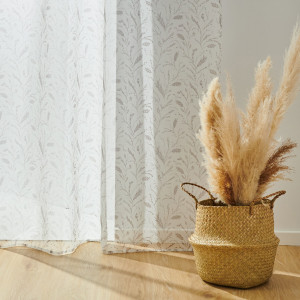 Sinsay - Firana - Biały - uniseks - 7638Z-00X