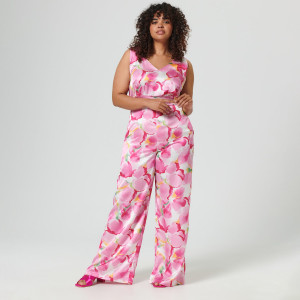 Sinsay - Kombinezon w kwiaty - Wielobarwny - damski - 7679J-MLC