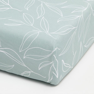 Sinsay - Prześcieradło bawełniane z gumką - Khaki - uniseks - 7679Z-79X