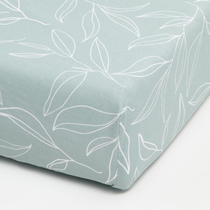 Sinsay - Prześcieradło bawełniane z gumką - Khaki - uniseks - 7680Z-79X