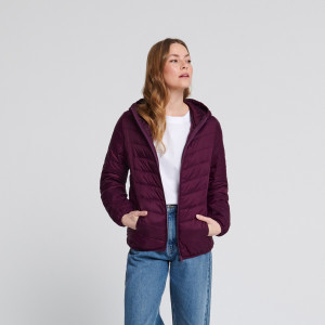 Sinsay - Kurtka przejściowa - Bordowy - damski - 7706A-83X