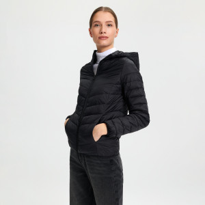 Sinsay - Kurtka przejściowa - Czarny - damski - 7706A-99X