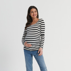 Sinsay - Koszulka bawełniana MAMA - Wielobarwny - damski - 7738J-MLC