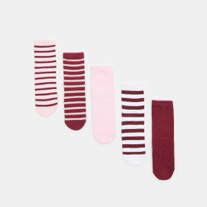 Sinsay - Skarpetki 5 pack - Wielobarwny - dziewczynka - 7747R-MLC