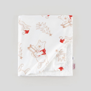 Sinsay - Kocyk dziecięcy Kubuś Puchatek - Kremowy - uniseks - 7762P-01X