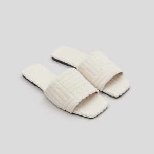 Sinsay - Kapcie - Kremowy - damski - 7772F-01X