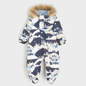 Sinsay - Kombinezon ocieplany - Wielobarwny - chłopiec - 7796C-MLC