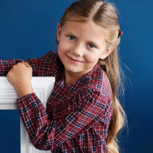 Sinsay - Koszula w kratę - Wielobarwny - dziewczynka - 7822Q-MLC