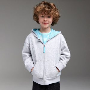 Sinsay - Bluza rozpinana - Jasny szary - chłopiec - 7837C-09M