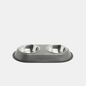 Sinsay - Haustiernäpfe, 2er-Pack - Hellgrau - unisex - 7848P-09X