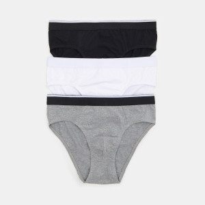 Sinsay - Slipy 3 pack - Wielobarwny - męski - 7907Y-MLC