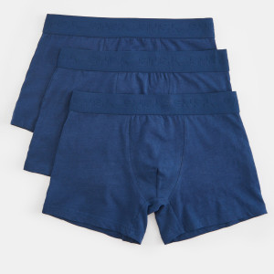 Sinsay - Bokserki 3 pack - Granatowy - męski - 7910Y-59X