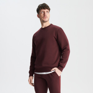 Sinsay - Bluza - Bordowy - męski - 7963Y-83X