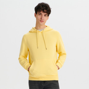 Sinsay - Felpa con cappuccio - Giallo - Da uomo - 7964Y-11X