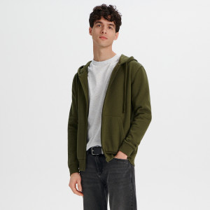 Sinsay - Bluza rozpinana - Khaki - męski - 7965Y-79X