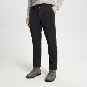 Sinsay - Spodnie straight leg - Szary - męski - 7973W-90X
