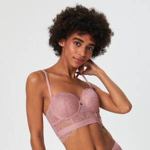 Sinsay - Reggiseno a balconcino - Viola - Da donna - 7984M-34X