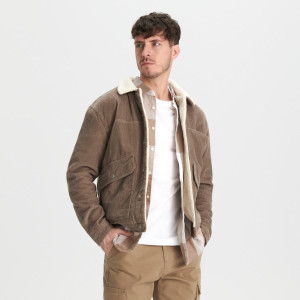 Sinsay - Sherpajacke - Grau - herren - 7988Y-74X