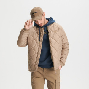 Sinsay - Kurtka bomber - Szary - męski - 7990Y-74X