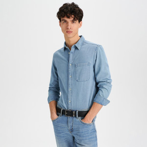 Sinsay - Hemd im Regular-Fit - Blau - herren - 8021Y-50X