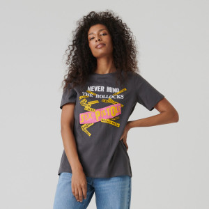 Sinsay - Camiseta de algodón de Sex Pistols - Gris - Mujeres - 8111J-90X