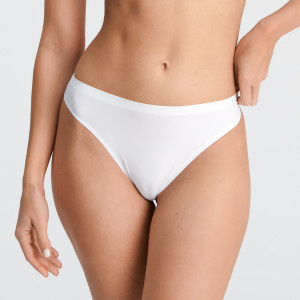 Sinsay - Confezione da 2 paia di slip alla brasiliana - Avorio - Da donna - 8137M-01X