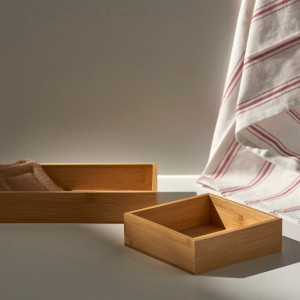 Sinsay - Úložné boxy 2 ks - Béžová - unisex - 814AA-08X