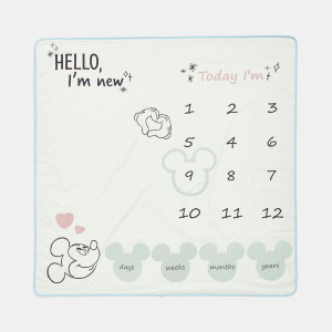 Sinsay - Mata niemowlęca Myszka Miki - Kremowy - dziewczynka - 8246P-01X