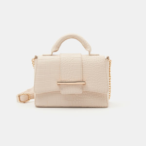 Sinsay - Torebka - Kremowy - damski - 8258F-02X