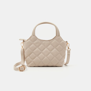 Sinsay - Torebka pikowana - Kremowy - damski - 8269R-02X