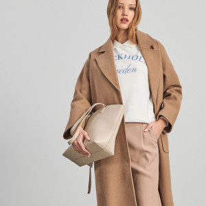 Sinsay - Torba shopper - Kremowy - damski - 8279R-02X