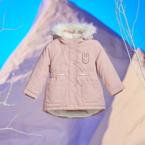 Sinsay - Kurtka z ociepleniem - Różowy - dziewczynka - 8348N-39X