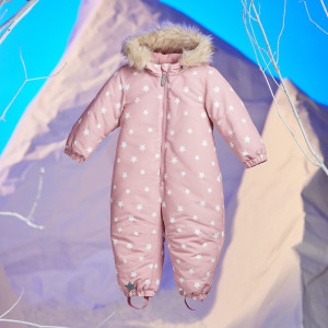 Sinsay - Kombinezon ocieplany - Różowy - dziewczynka - 8349N-35X