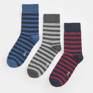 Sinsay - Skarpetki 3 pack - Czarny - męski - 8353U-99X