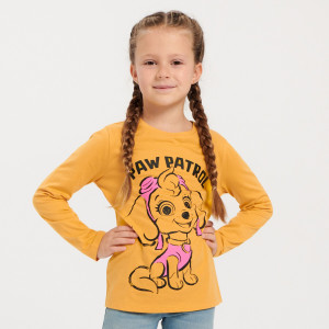 Sinsay - Koszulka Psi Patrol - Żółty - dziewczynka - 8363C-17X