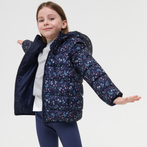Sinsay - Kurtka pikowana - Granatowy - dziewczynka - 8367N-59X